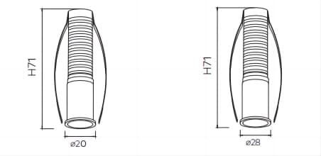 Star Series Mini Spot Lights - 5