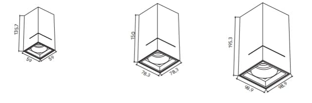 Neptune Series Ceiling Mounted Downlights - 4