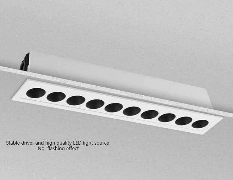 Recessed Linear Spot Lights - 1