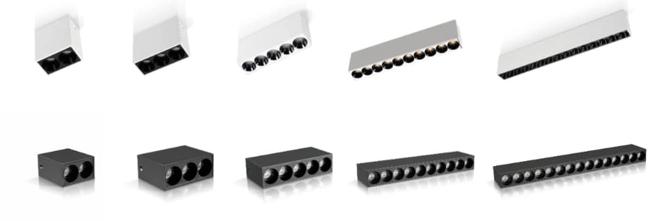 Recessed Linear Spot Lights - 3