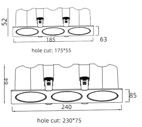 Urus Series Hotel Spot Lights - 4
