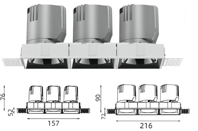 Taurus Series Pro Hotel Spot Lights - 4